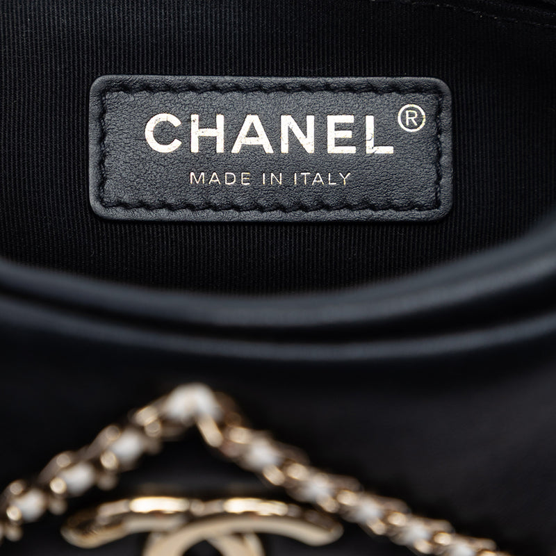 CC Lambskin Chain Embellished Camera Bag - Image 5