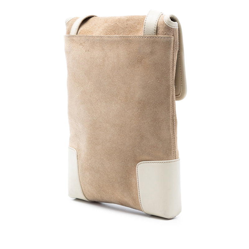 Suede Anagram Crossbody - Image 2