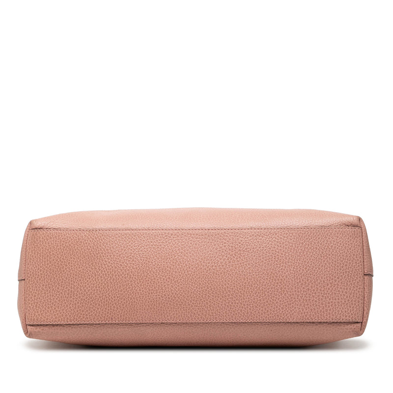 Leather Bamboo Tassel Satchel - Image 3