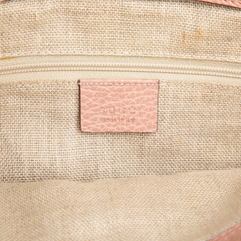 Leather Bamboo Tassel Satchel - Image 5