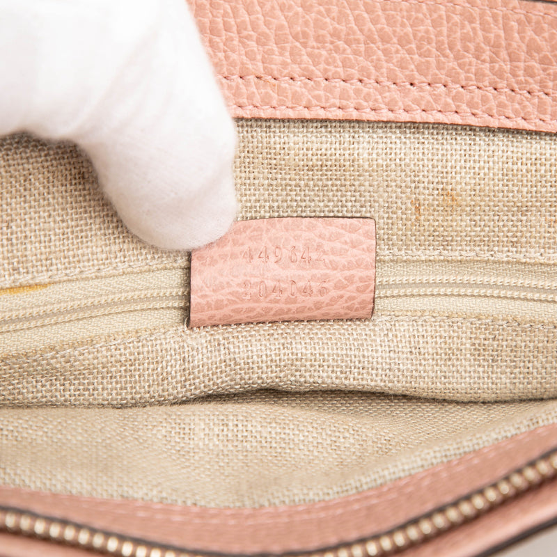 Leather Bamboo Tassel Satchel - Image 6