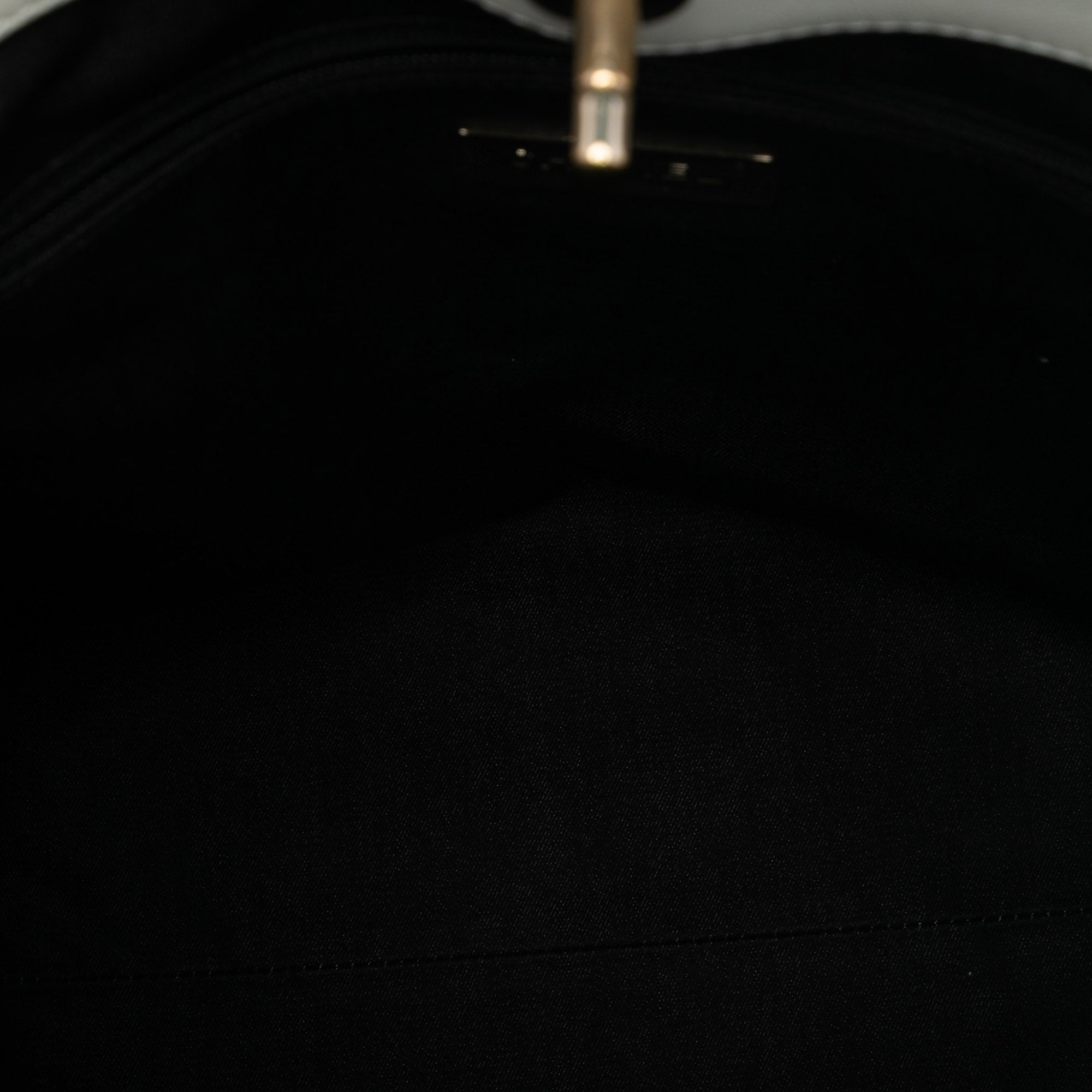 Large Stitched Calfskin Button Up Hobo - Image 4