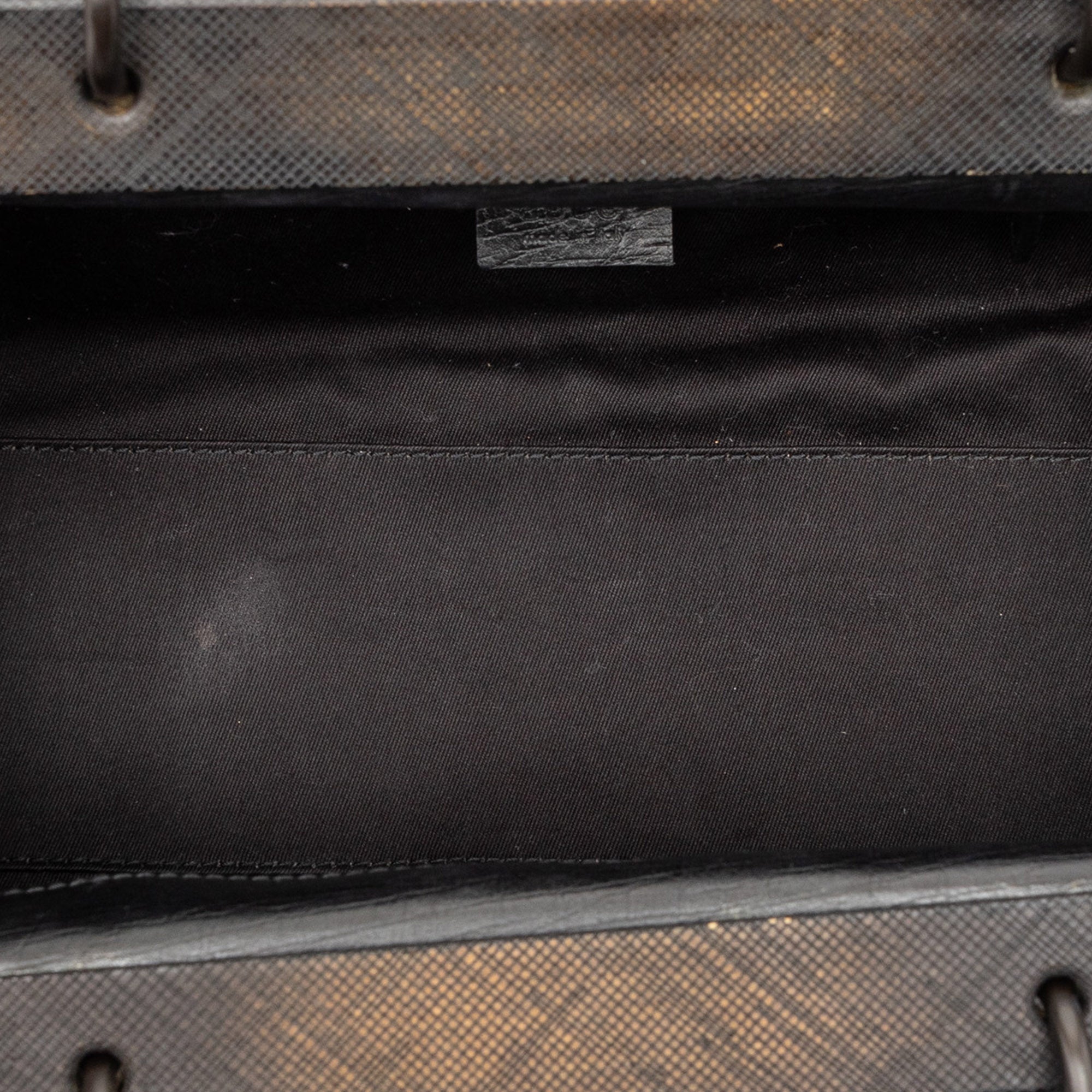 GG Canvas Wood Frame Handbag - Image 4