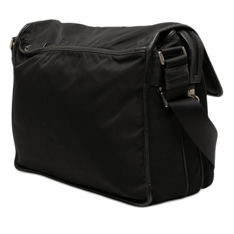 Tessuto Double Buckle Messenger Bag - Image 2