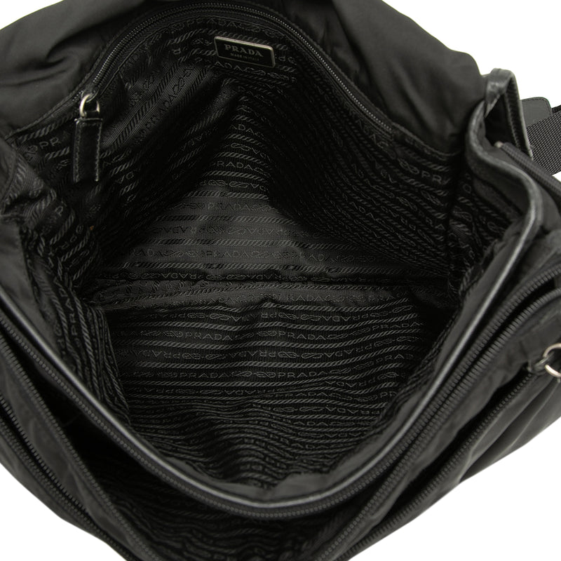 Tessuto Double Buckle Messenger Bag - Image 4