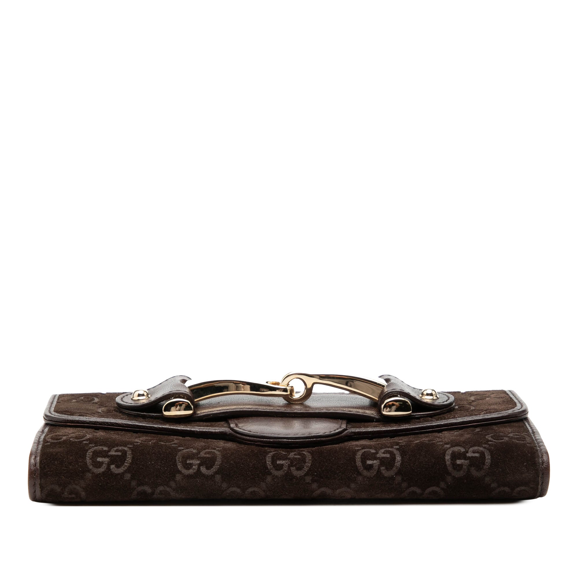 GG Suede Pelham Continental Long Wallet - Image 3