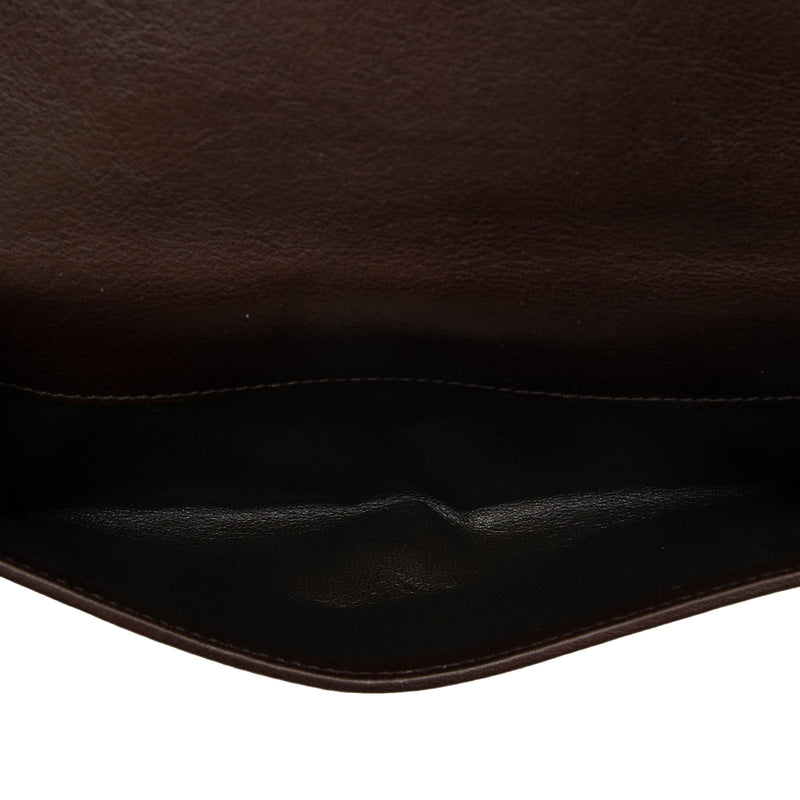GG Suede Pelham Continental Long Wallet - Image 5