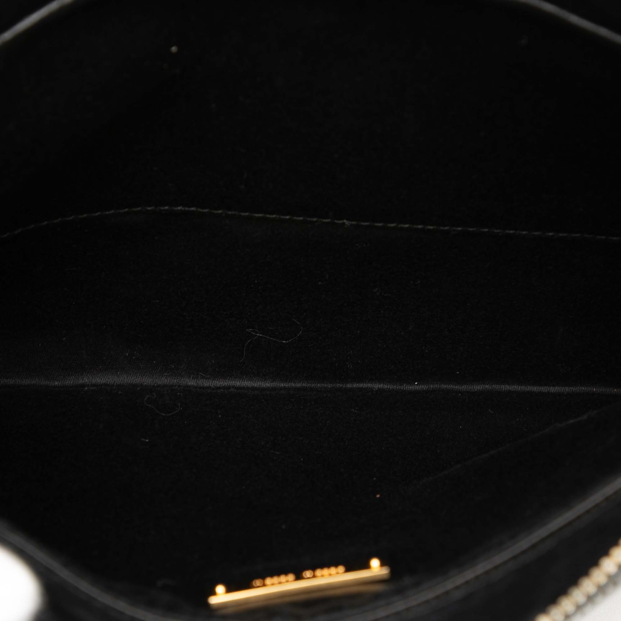 Studded Leather Zip Clutch - Image 4