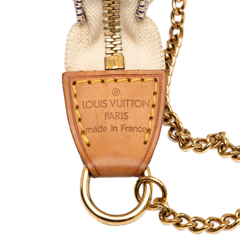 Damier Azur Mini Pochette Accessoires - Image 5