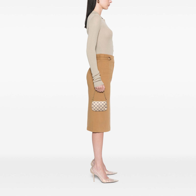 Damier Azur Mini Pochette Accessoires - Image 7