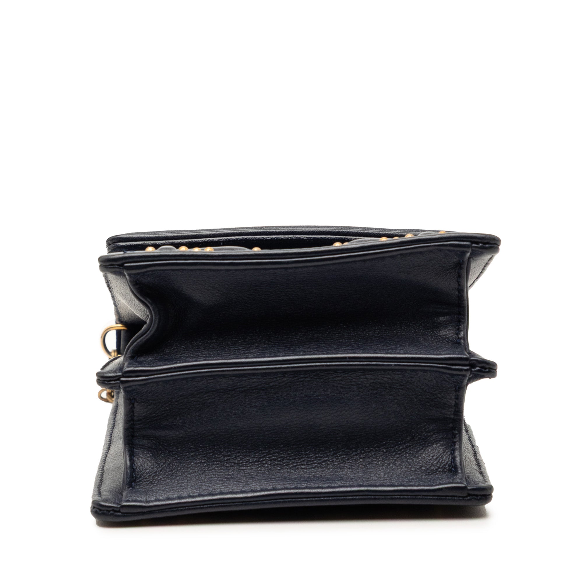 Studded Lambskin Vertical Diorama Crossbody - Image 3