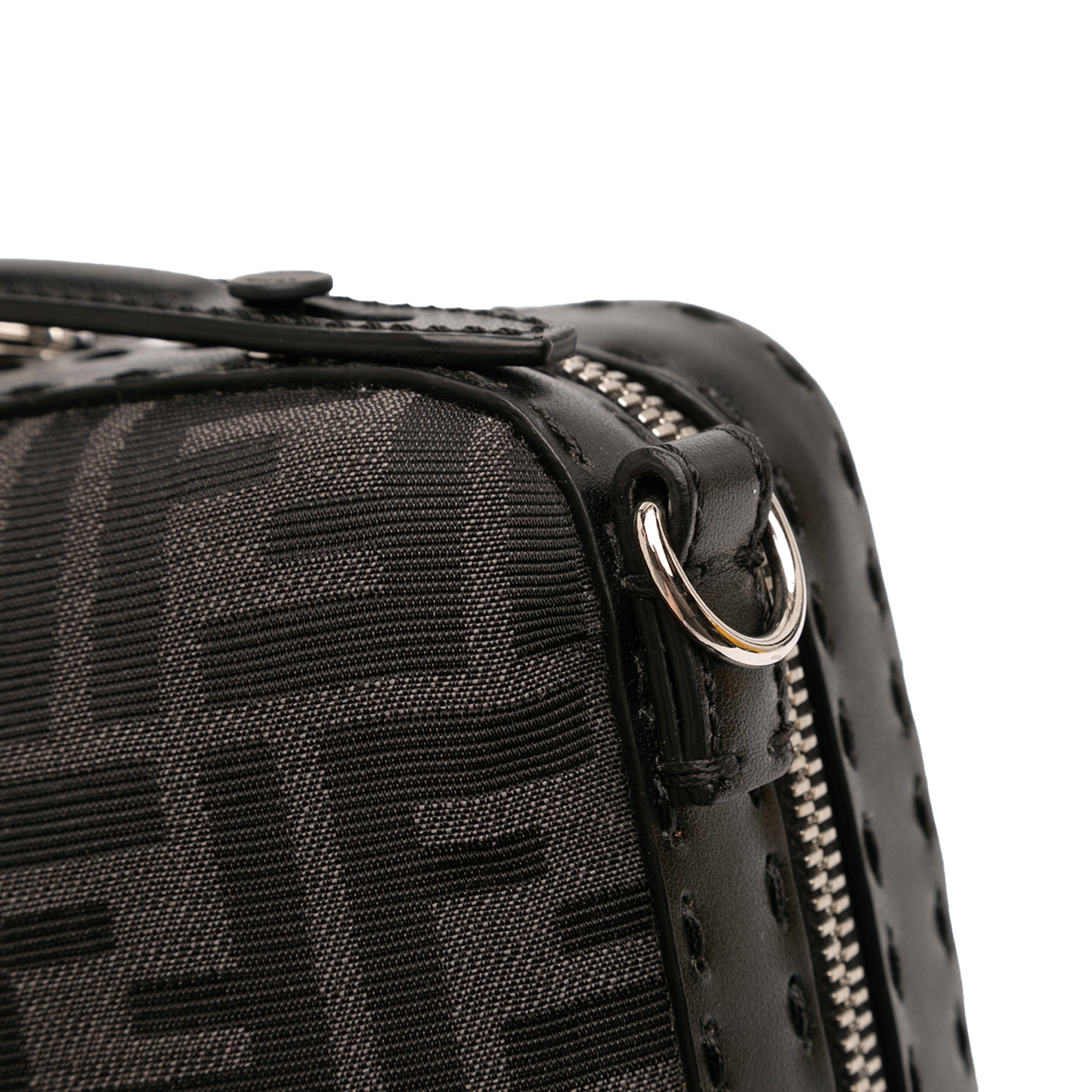 Mini Zucca Canvas Suitcase Bag - Image 8
