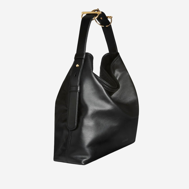 Gucci Beatrix Shoulder Bag — Black Leather