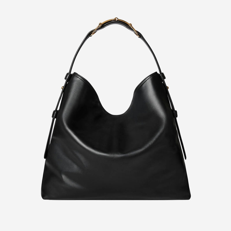 Gucci Beatrix Shoulder Bag — Black Leather