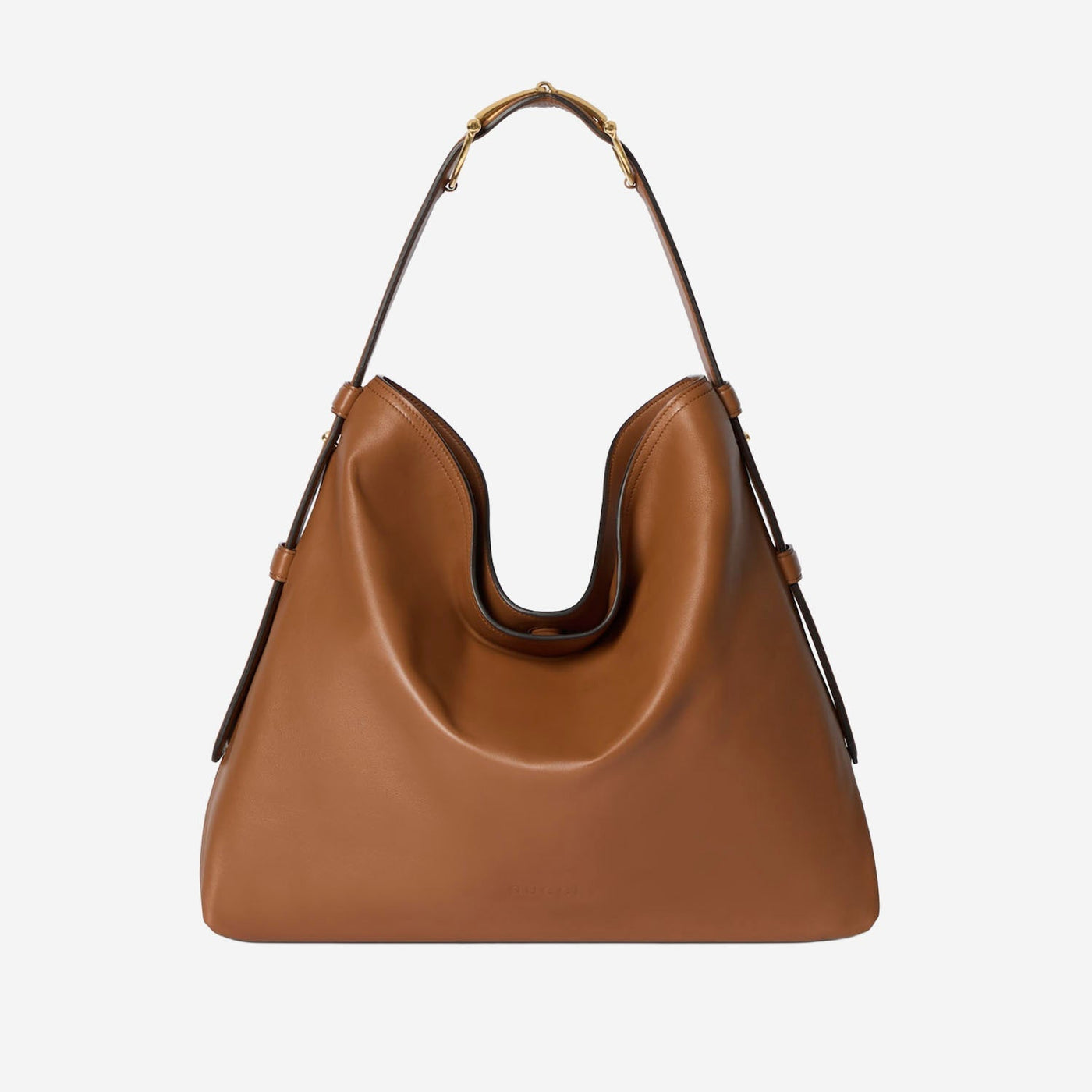 Gucci Shoulder Bag — Brown Calfskin