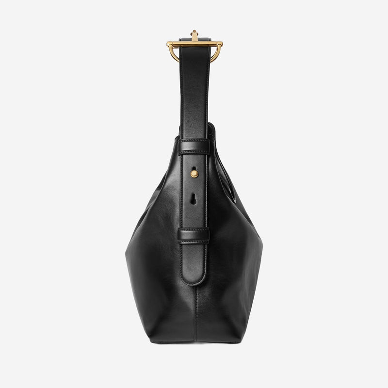 Gucci Beatrix Shoulder Bag — Black Calfskin