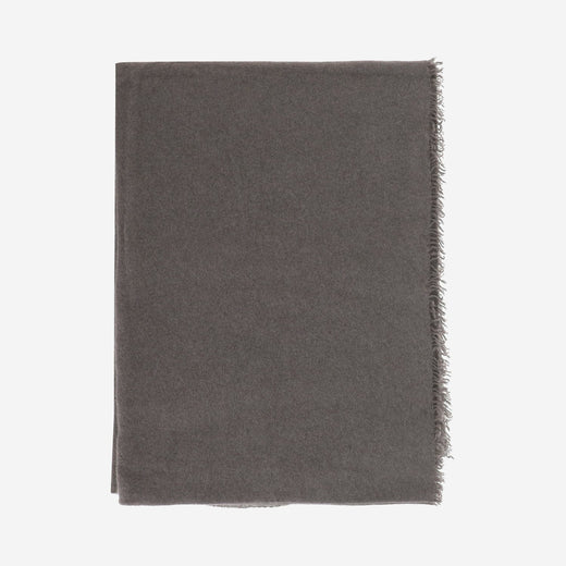 Faliero Sarti Cashmere Scarf — Gray Scarfs