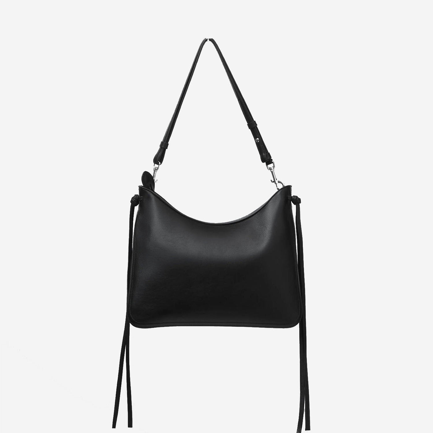 Phoebe Philo Gig Shoulder Bag — Black Leather