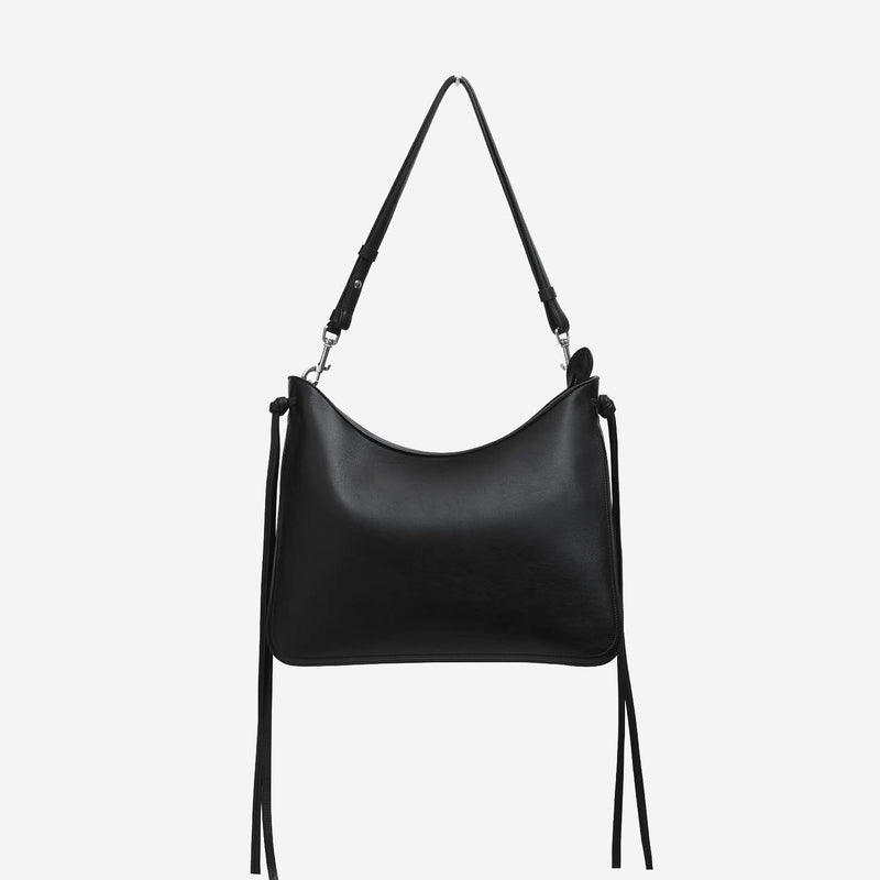 Phoebe Philo Gig Shoulder Bag — Black Leather