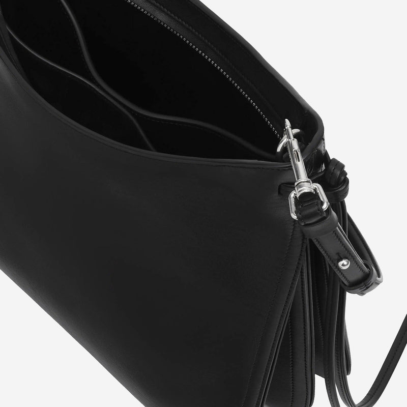 Phoebe Philo Gig Shoulder Bag — Black Leather