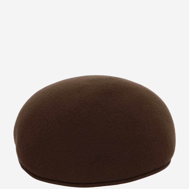 Alexia Alvarez De Toledo Gorrainglesa Wool Coppola Flat Cap — Brown Caps