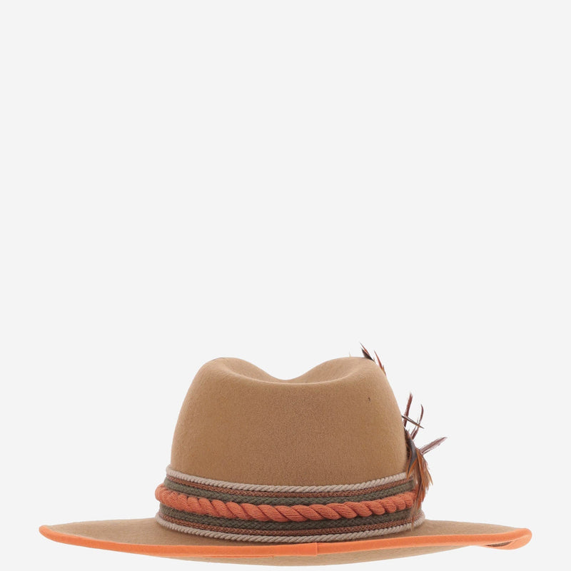 Alexia Alvarez De Toledo Sombrerolanamerino Panama Hat — Beige Wool