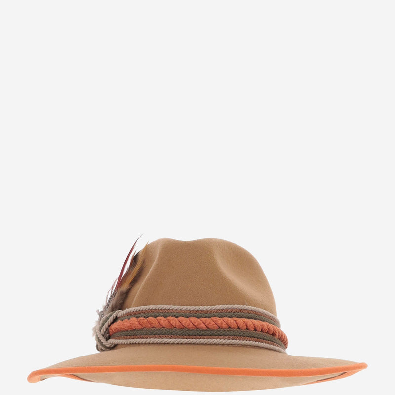 Alexia Alvarez De Toledo Sombrerolanamerino Panama Hat — Beige Wool