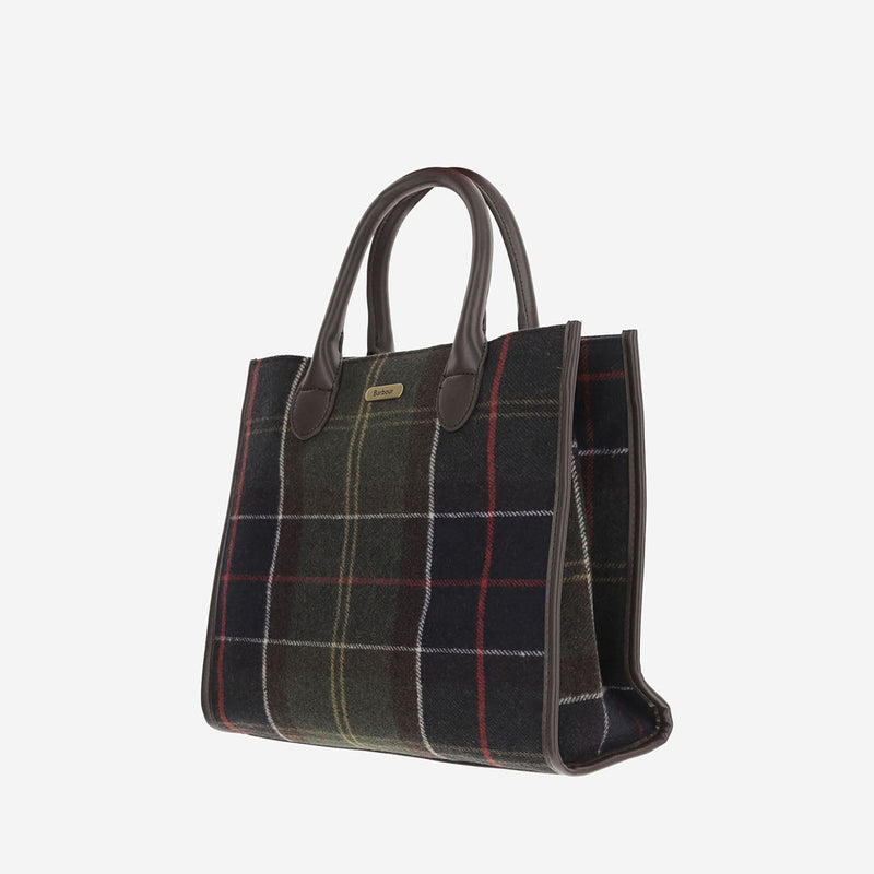 Barbour Barrhill Tote Bag — Black Polyester