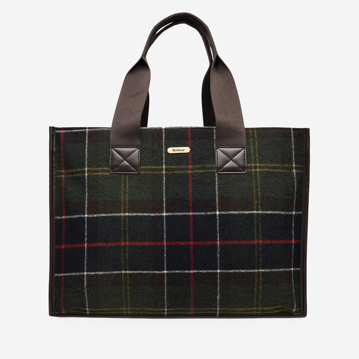Barbour Tote Bag — Green Polyester