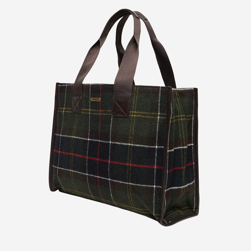 Barbour Tote Bag — Green Polyester