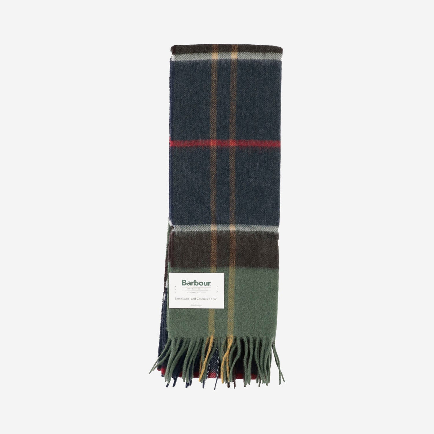 Barbour Carrbridge Scarf — Multicolor Wool Scarfs