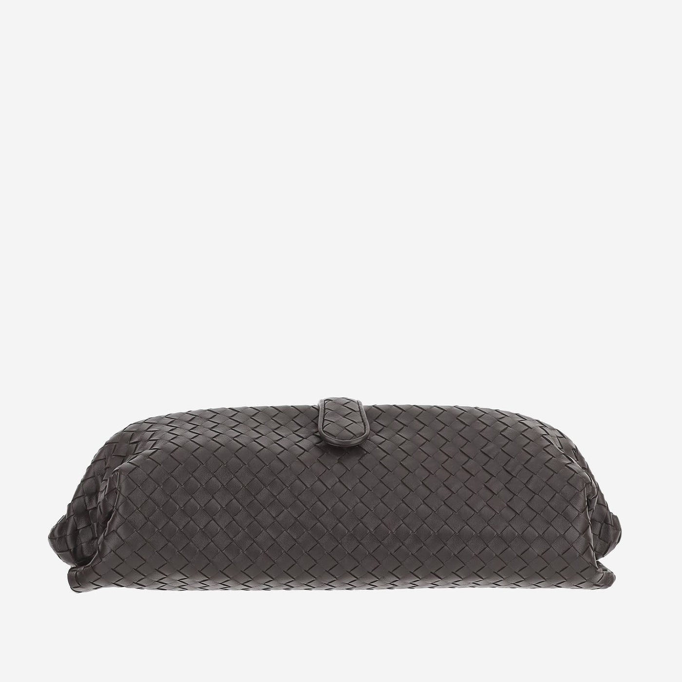Bottega Veneta Clutch — Brown Lambskin Leather