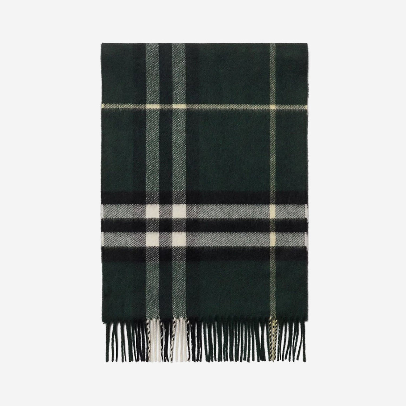 Burberry Cashmere Scarf — Green Scarfs