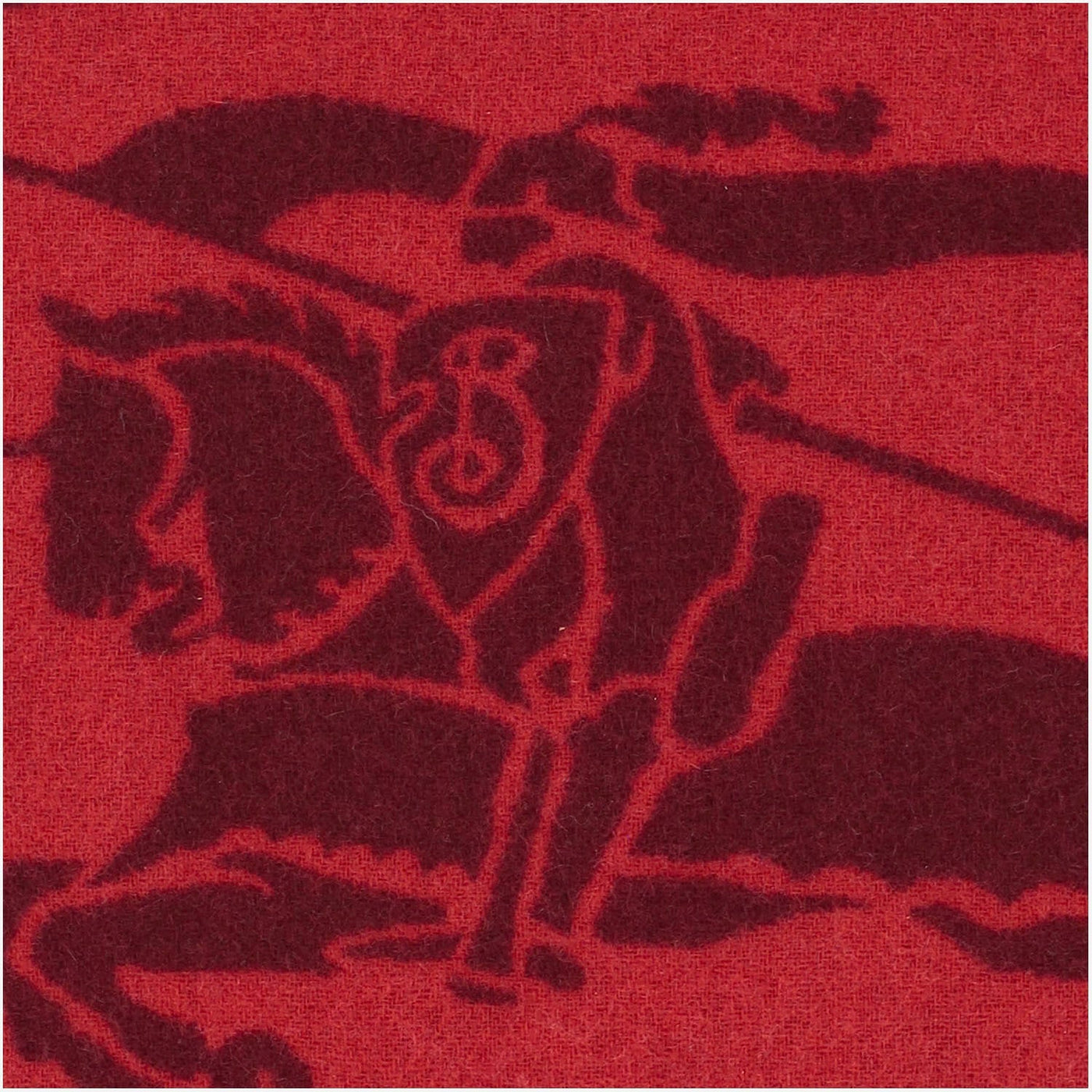 Burberry Cashmere Scarf — Red Scarfs