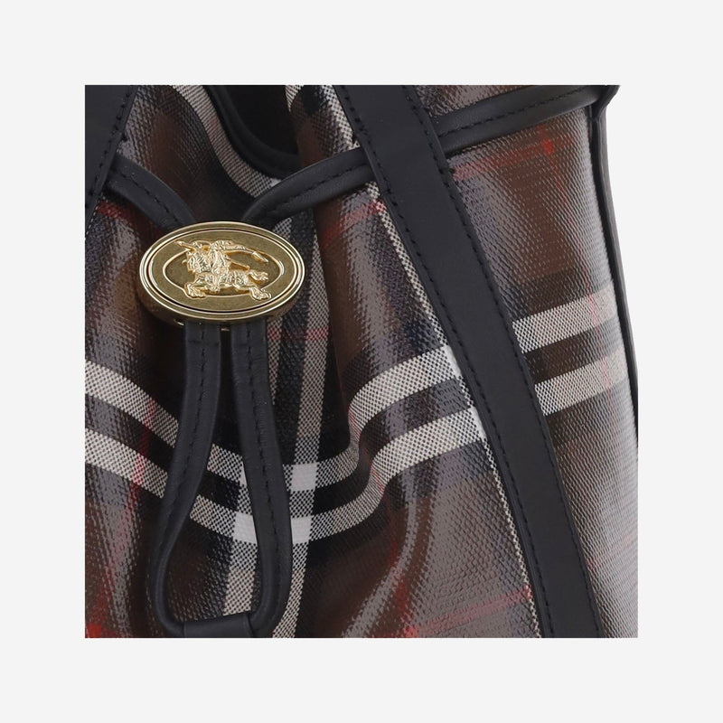 Burberry Shoulder Bag — Brown Cotton