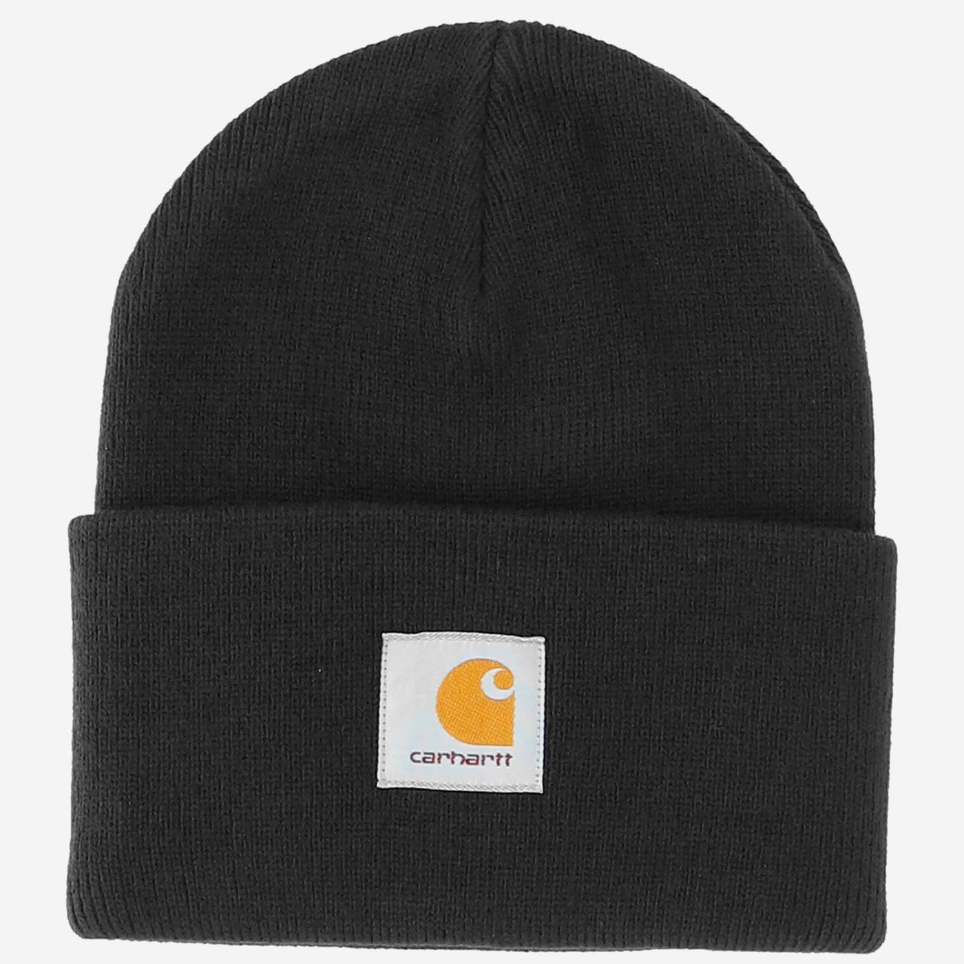 Carhartt Wip I020222 Acrylic Ribbed Beanie — Black Beanies