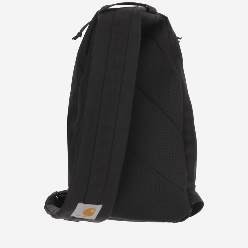 Carhartt Wip Recycled Polyester Canvas Crossbody Bag — Black