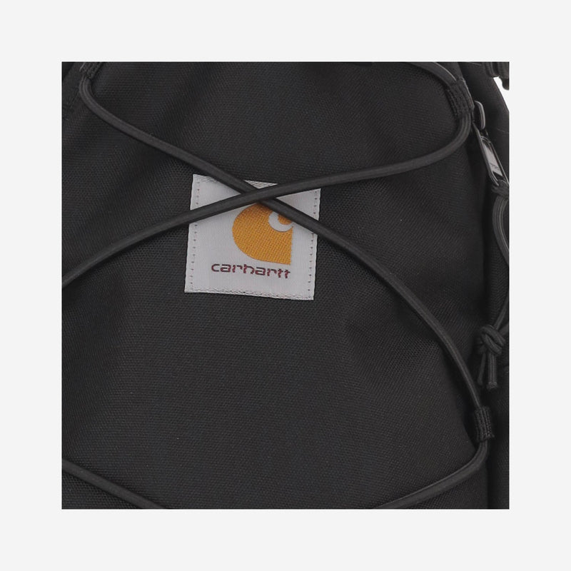 Carhartt Wip Recycled Polyester Canvas Crossbody Bag — Black
