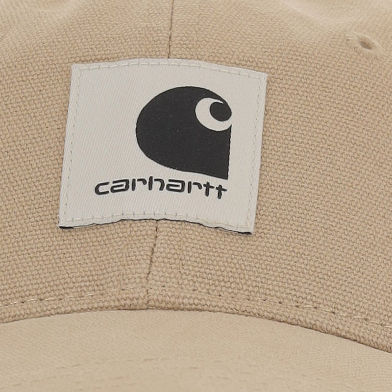 Carhartt Wip I037182 Logo-Patched Cotton Baseball Cap — Beige Caps