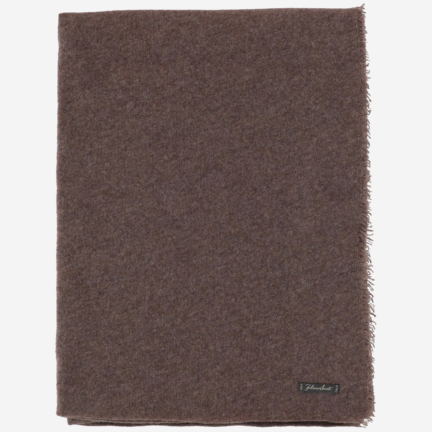 Faliero Sarti Scarf — Brown Cashmere Scarfs