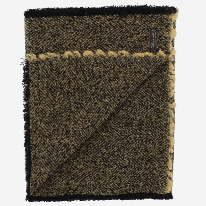 Faliero Sarti Resky Scarf — Multicolor Wool Scarfs
