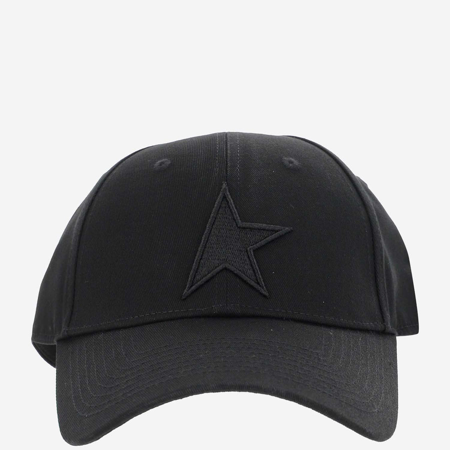 Golden Goose Gup01038p000597 Baseball Cap — Black Cotton Caps