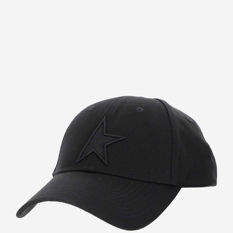 Golden Goose Gup01038p000597 Baseball Cap — Black Cotton Caps