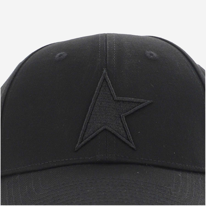 Golden Goose Gup01038p000597 Baseball Cap — Black Cotton Caps