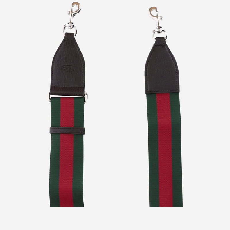 Gucci Brera Shoulder Bag — Brown Polyester