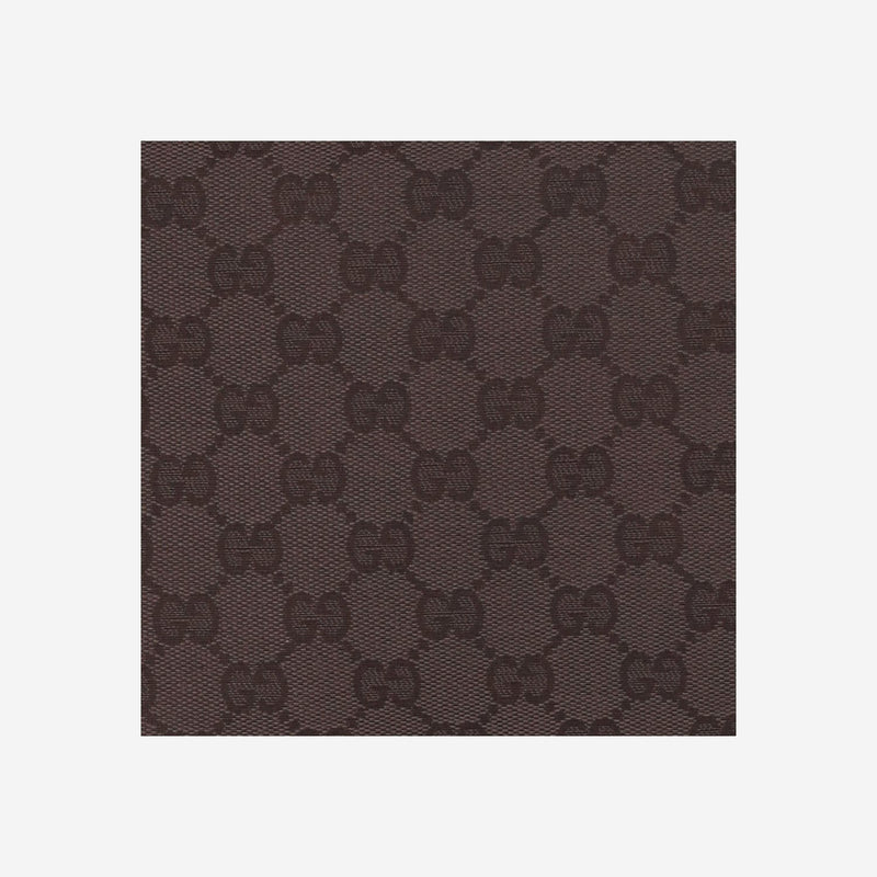 Gucci Brera Shoulder Bag — Brown Polyester
