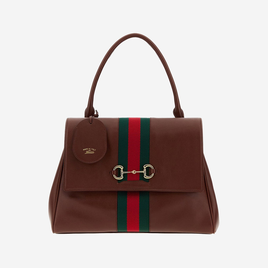 Gucci Paparazzo Shoulder Bag — Brown Calf Skin