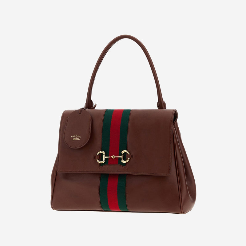 Gucci Paparazzo Shoulder Bag — Brown Calf Skin