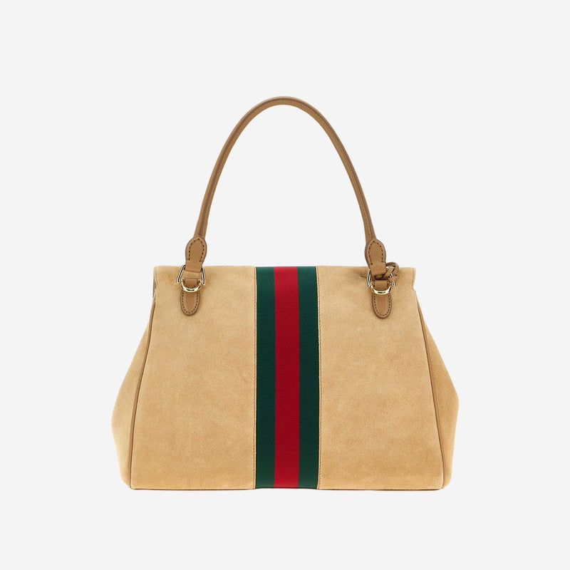 Gucci Paparazzo Shoulder Bag — Beige Calf Skin