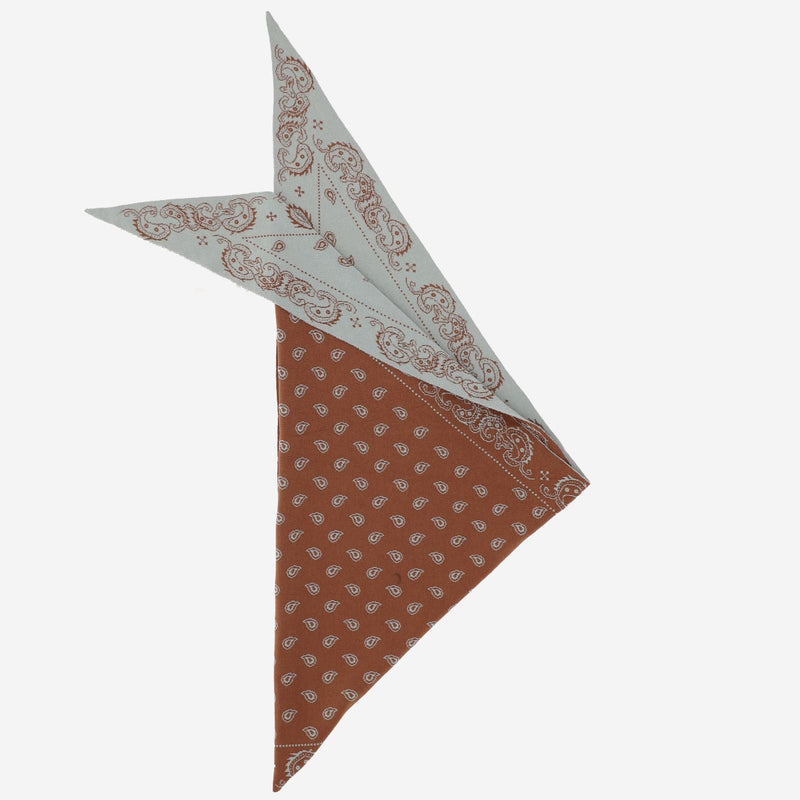 Guest Residence Cotton-Silk Scarf — Brown Scarfs